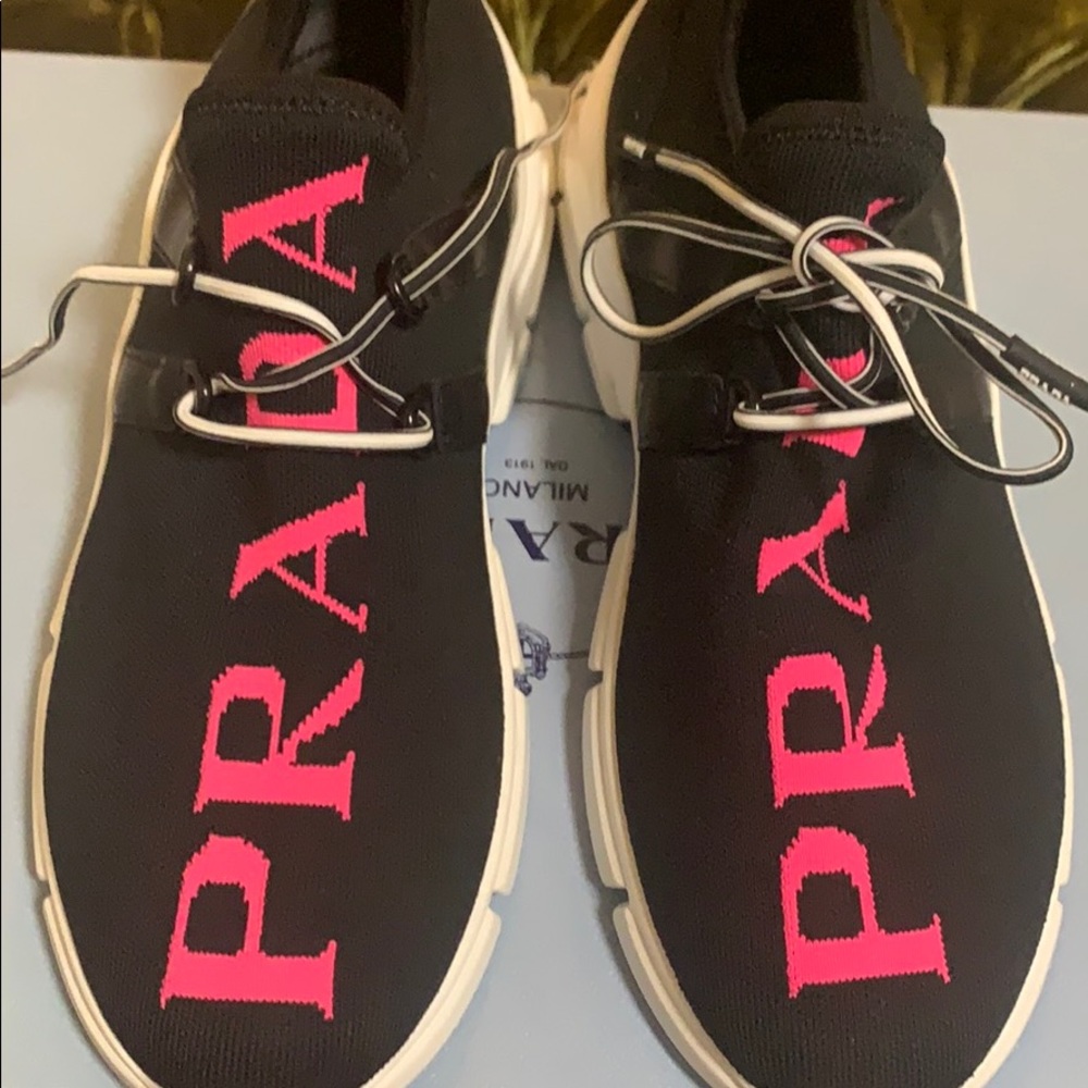 Prada Xy Knit Sneakers
